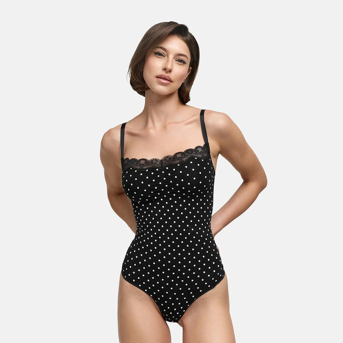 Bodysuit Sculpting Shapewear mit Lace - Image 14