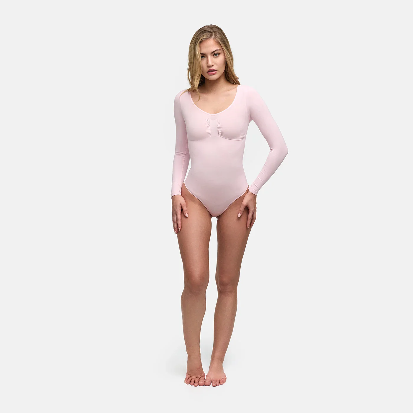 Bodysuit Sculpting Shapewear Longsleeve mit Slip - Image 46