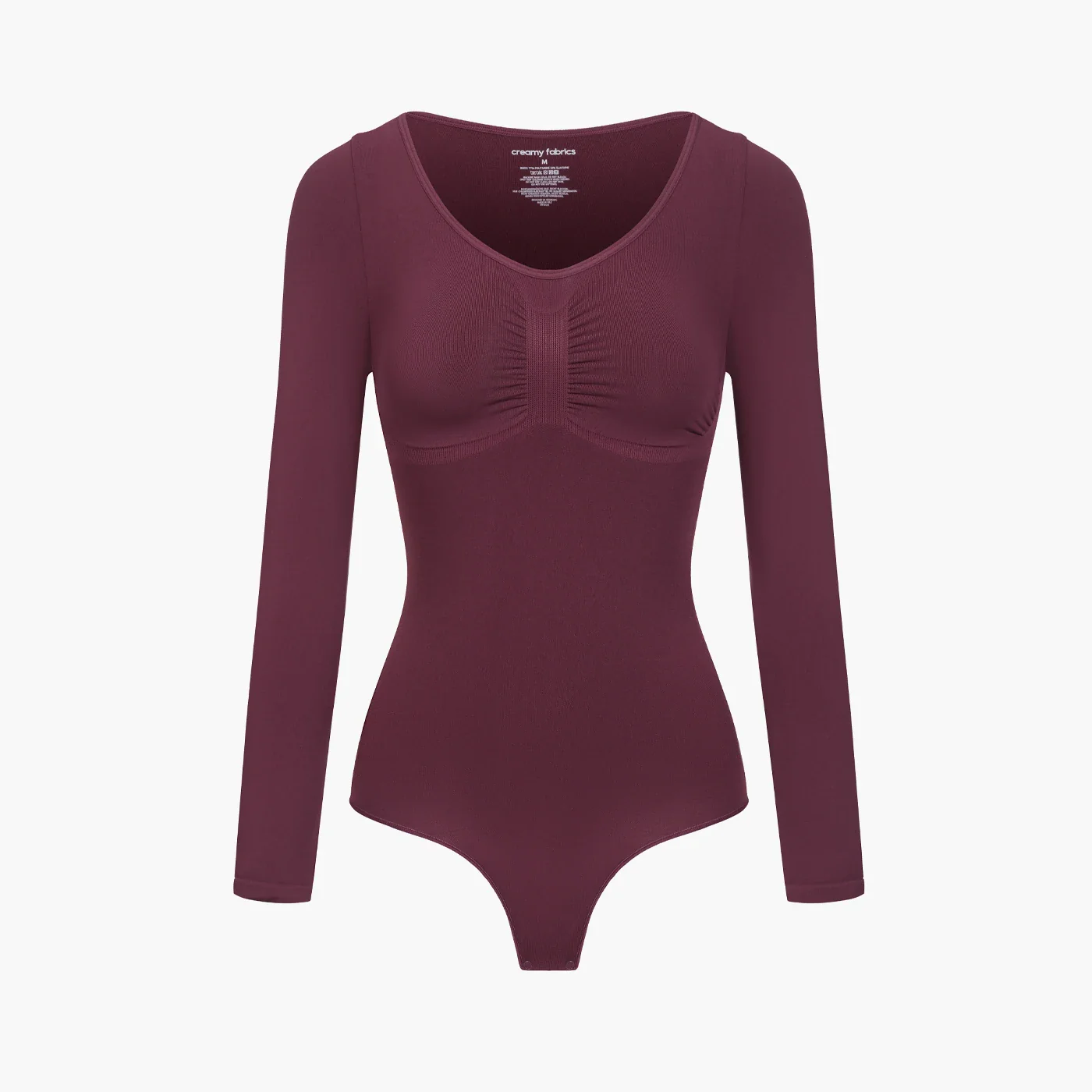 Bodysuit Sculpting Shapewear Longsleeve mit String - Image 21