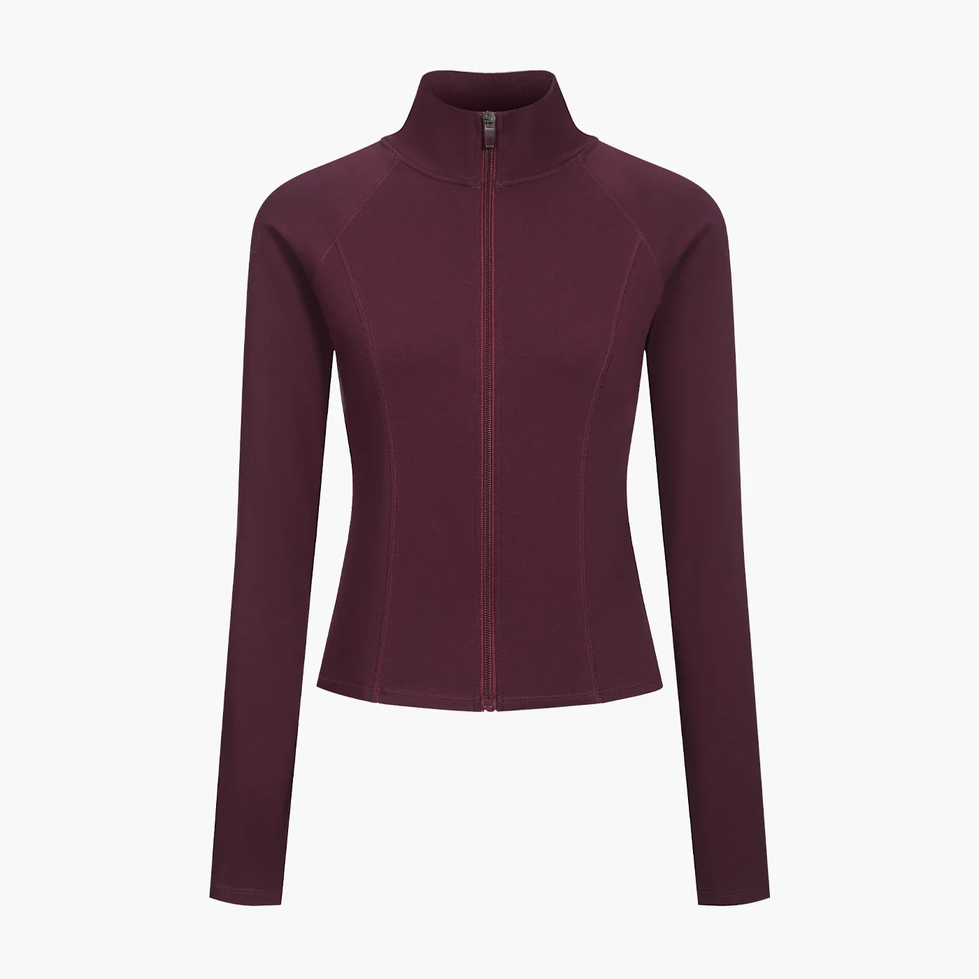 Cotton Body Fitted Zipper Jacke - Image 15