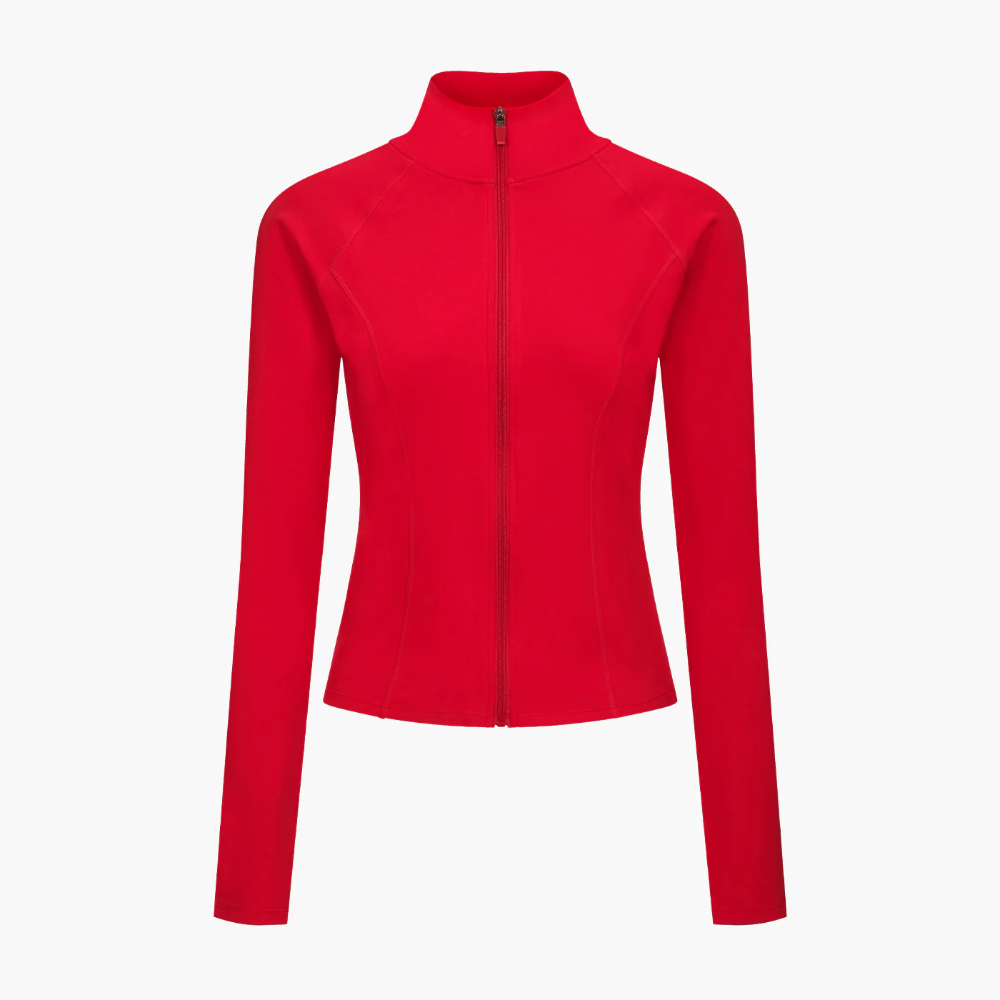 Cotton Body Fitted Zipper Jacke - Image 9