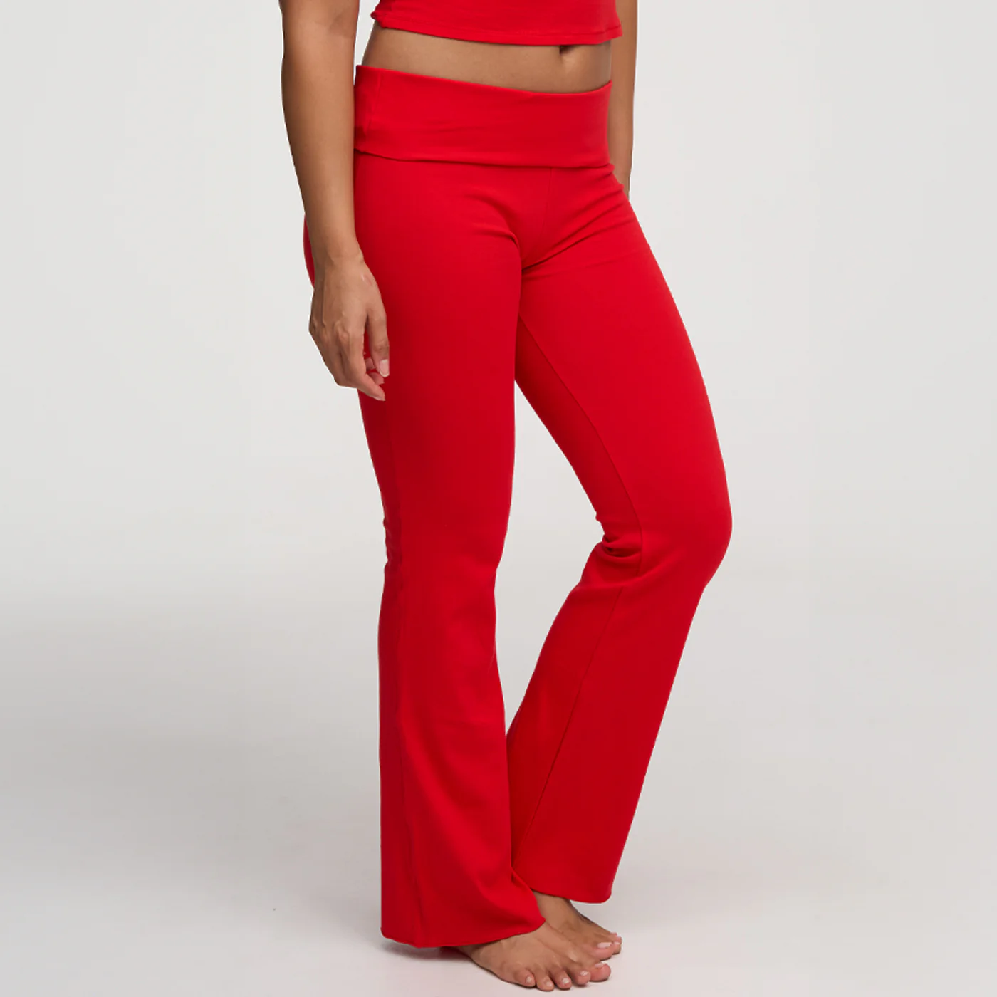 Cotton Flared Bootcut Leggings - Image 10