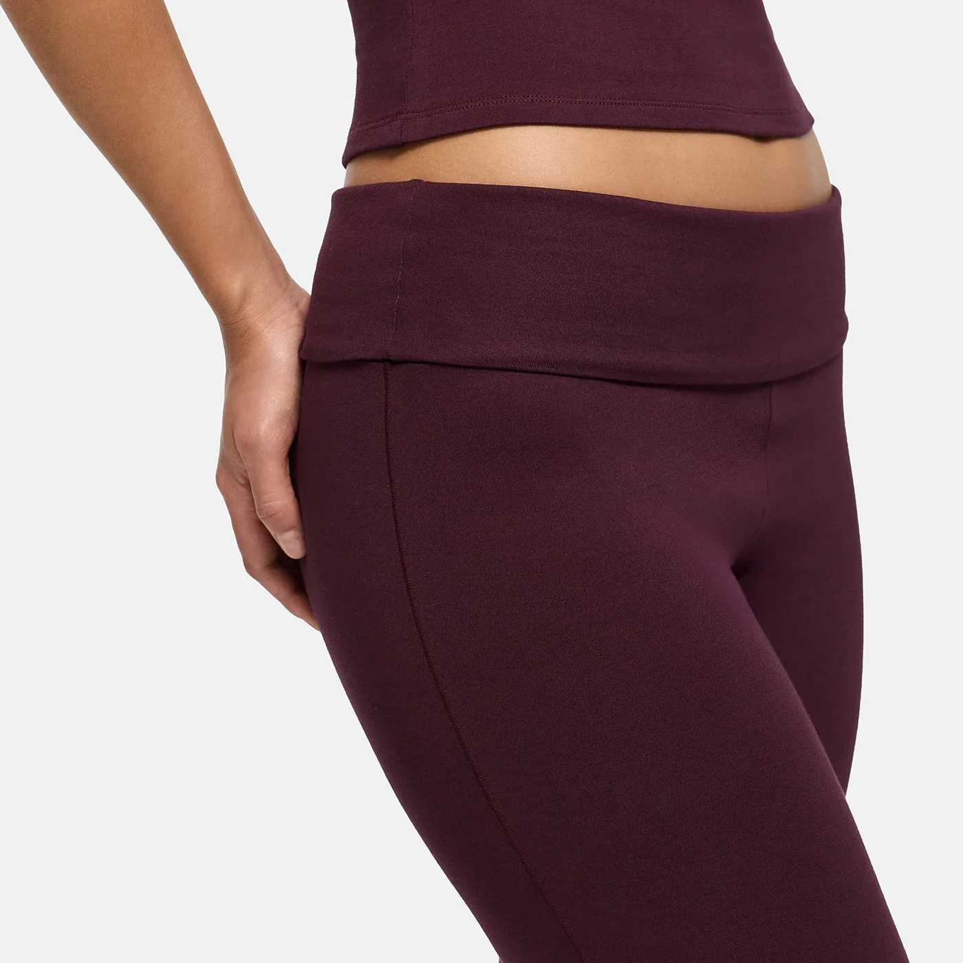 Cotton Flared Bootcut Leggings - Image 16