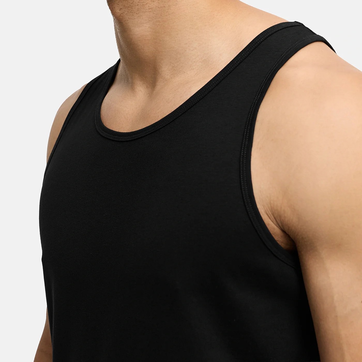 Cotton Herren Unterhemd - Image 5