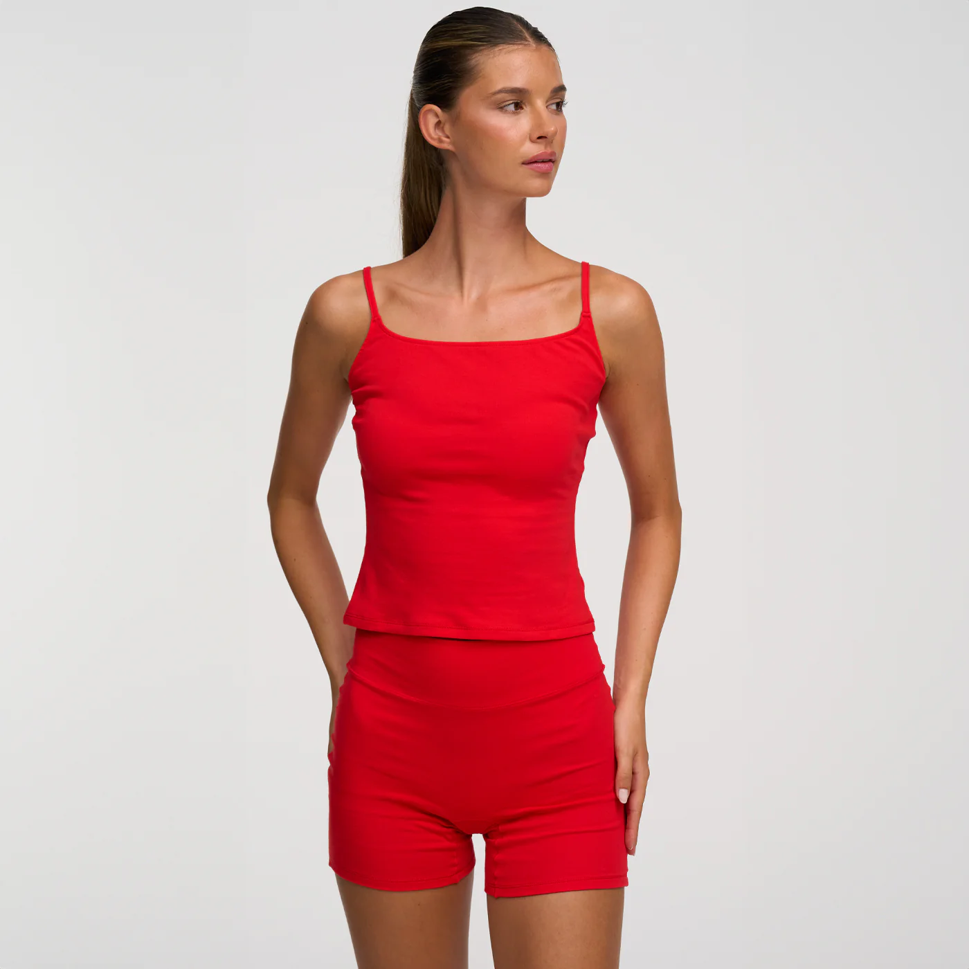 Cotton High-Waist Shorts - Image 7