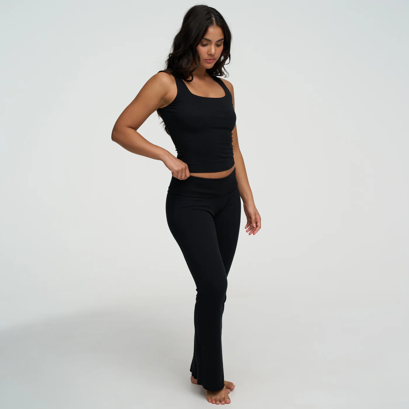Cotton Tanktop mit eckigem Ausschnitt - Image 3
