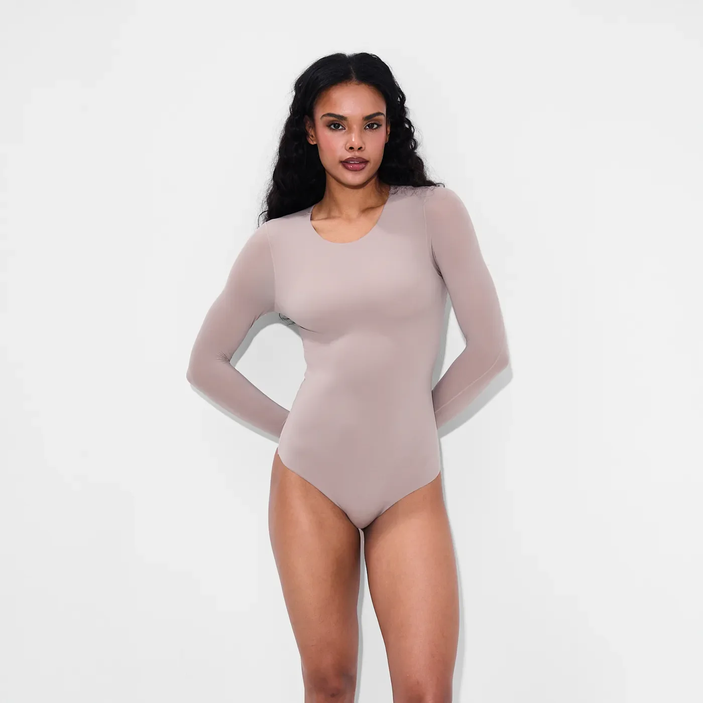 Crew Neck Longsleeve Bodysuit - Image 11