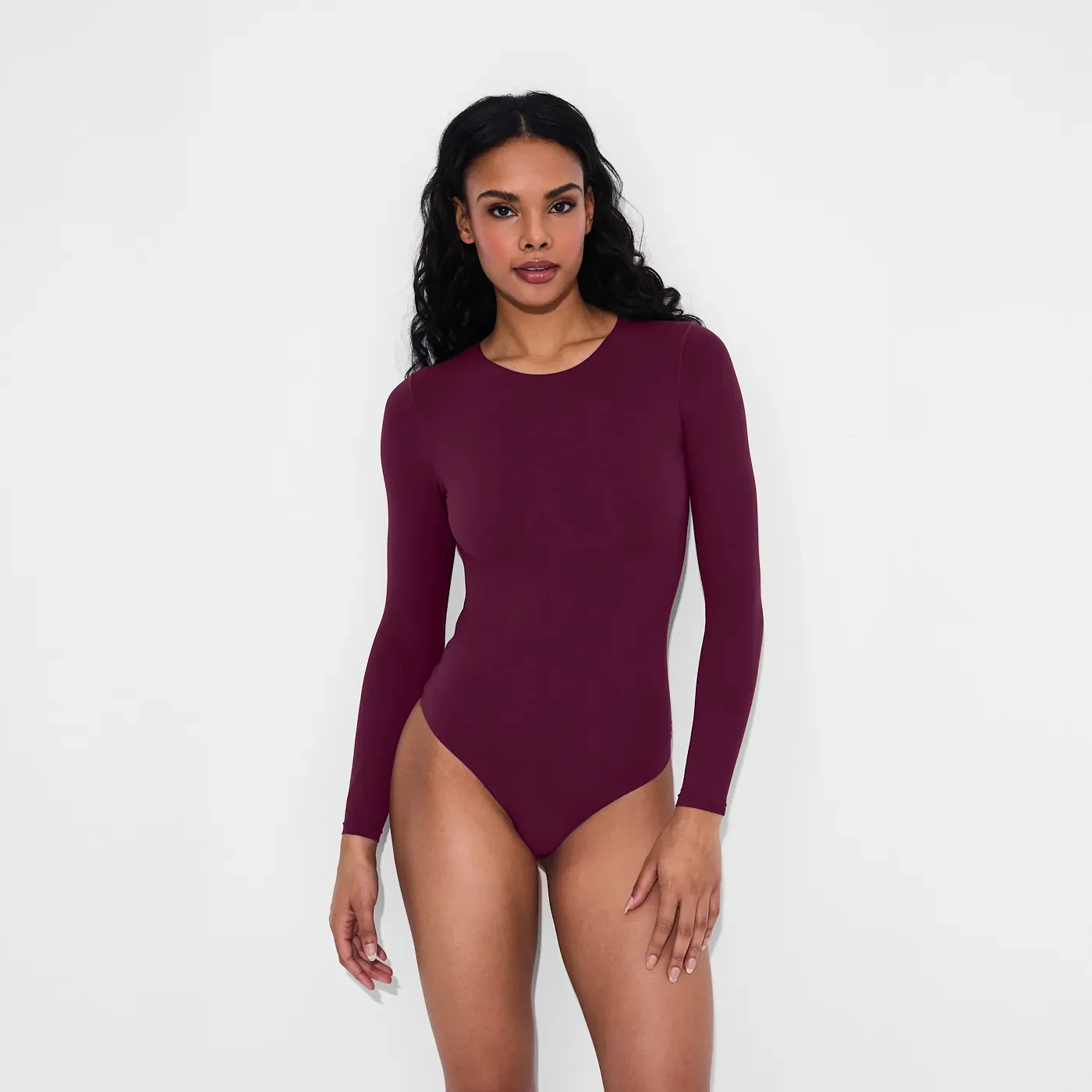 Crew Neck Longsleeve Bodysuit - Image 13
