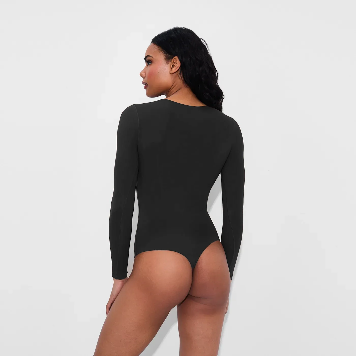 Crew Neck Longsleeve Bodysuit - Image 6