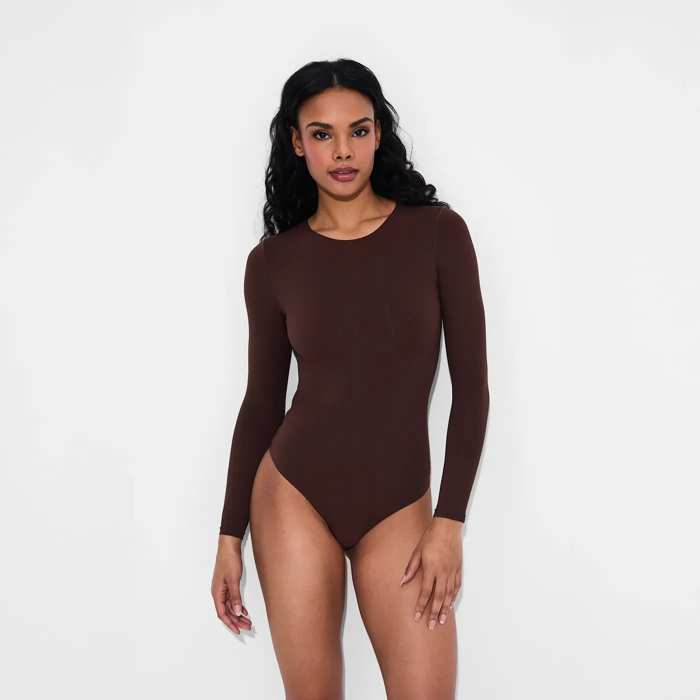 Crew Neck Longsleeve Bodysuit - Image 9