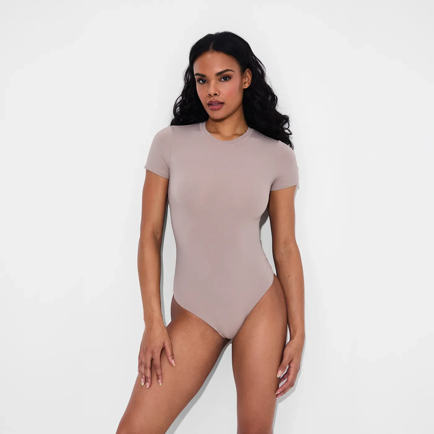 Crew Neck T-Shirt Bodysuit - Image 11