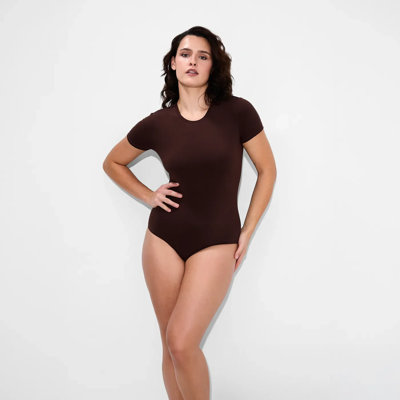 Crew Neck T-Shirt Bodysuit - Image 9