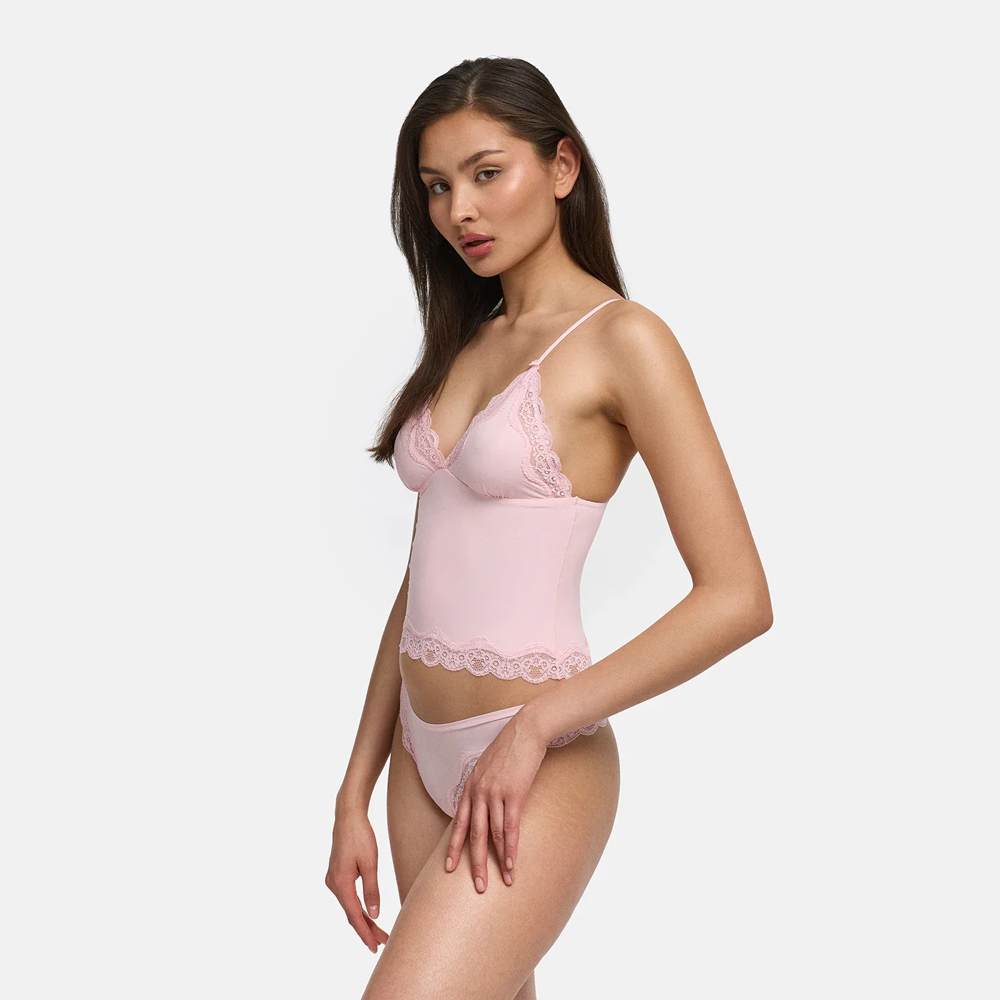 Deep Neck Lace Top - Image 11