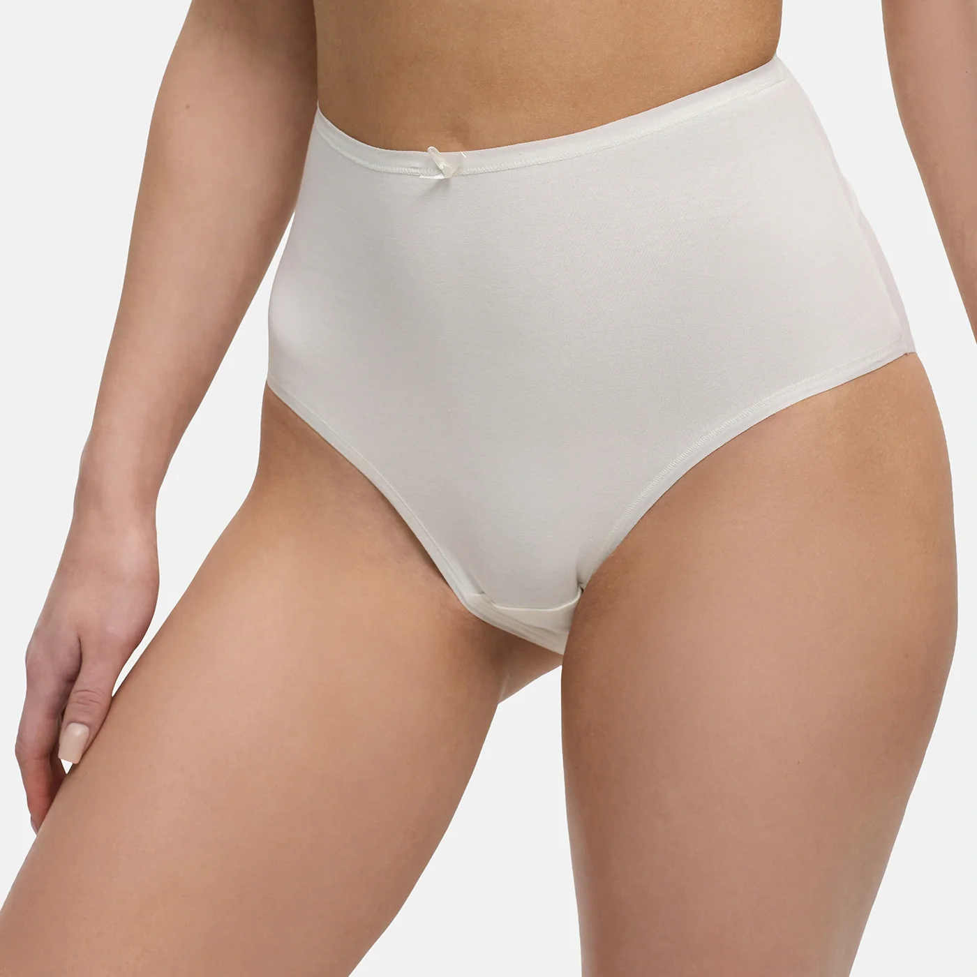 High-Waist Cotton Slip - Image 22
