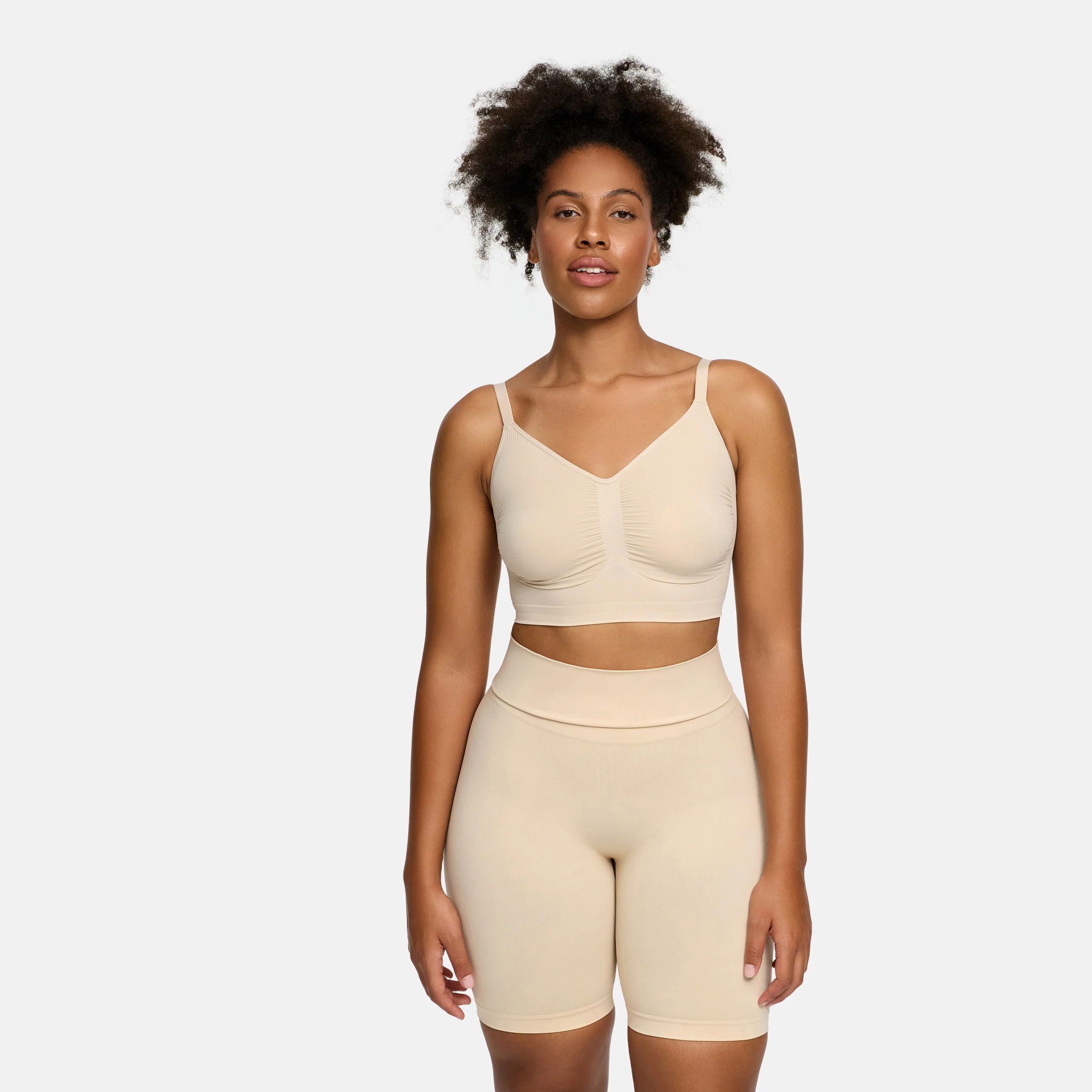 High Waisted Shaping Shorts - Image 11
