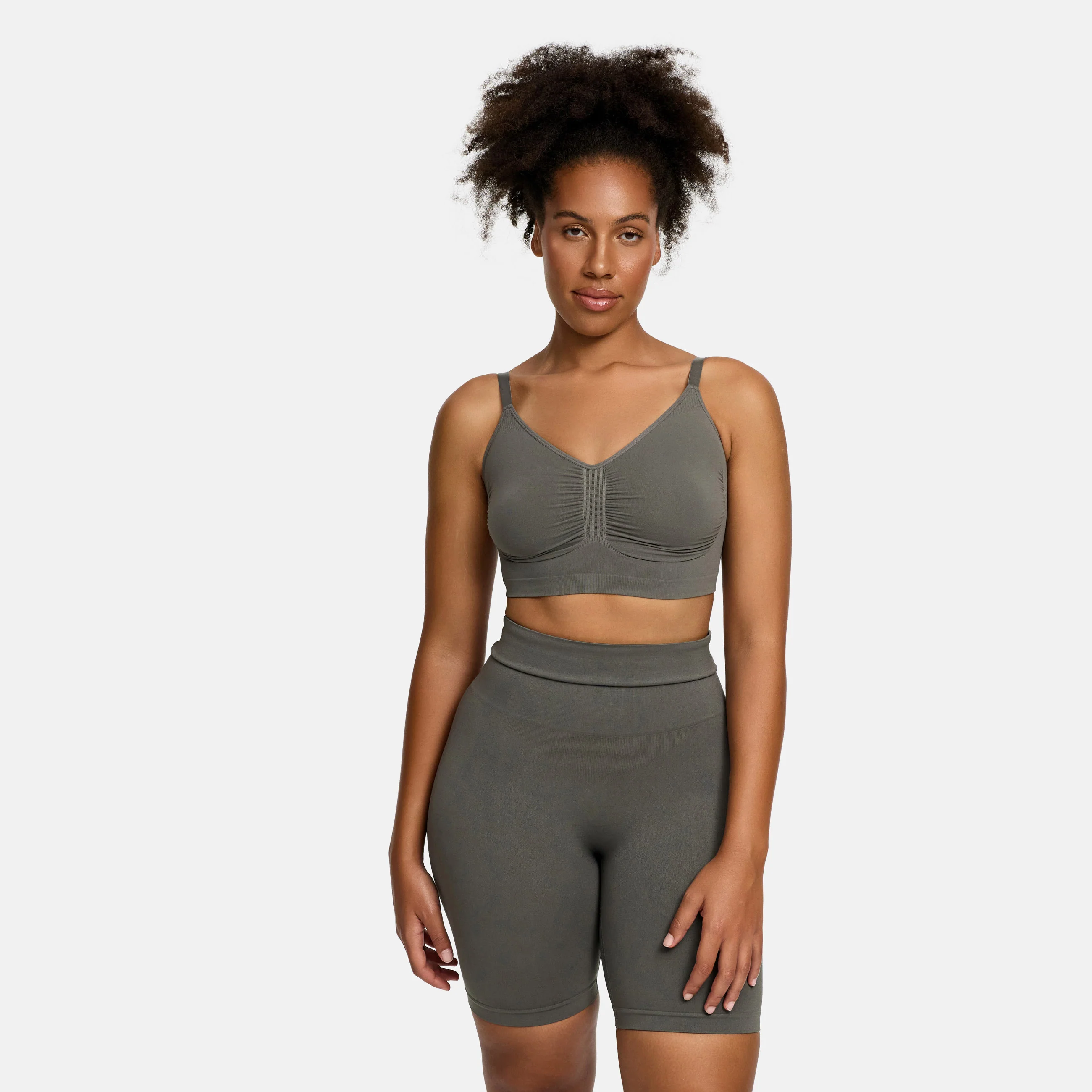 High Waisted Shaping Shorts - Image 15