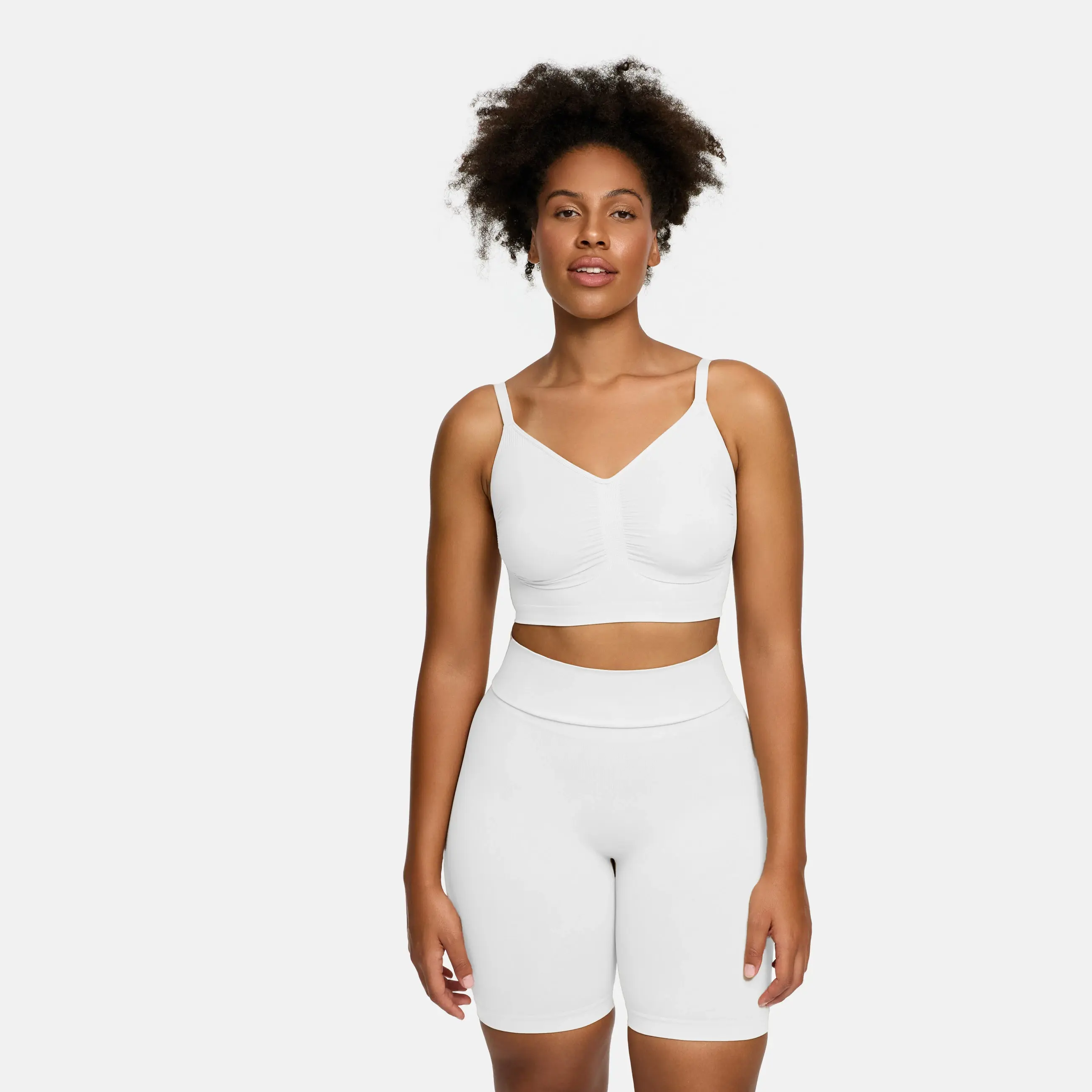 High Waisted Shaping Shorts - Image 18