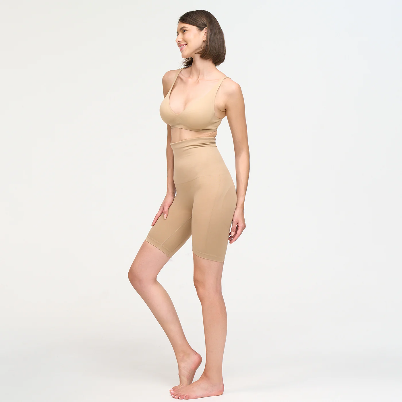 High Waisted Shaping Shorts - Image 7