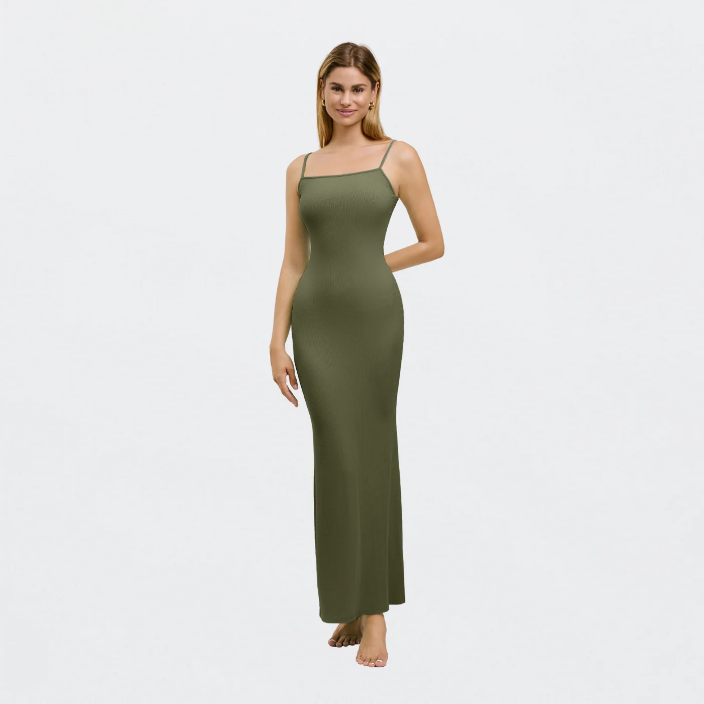 Ribbed Cami Maxikleid - Image 13