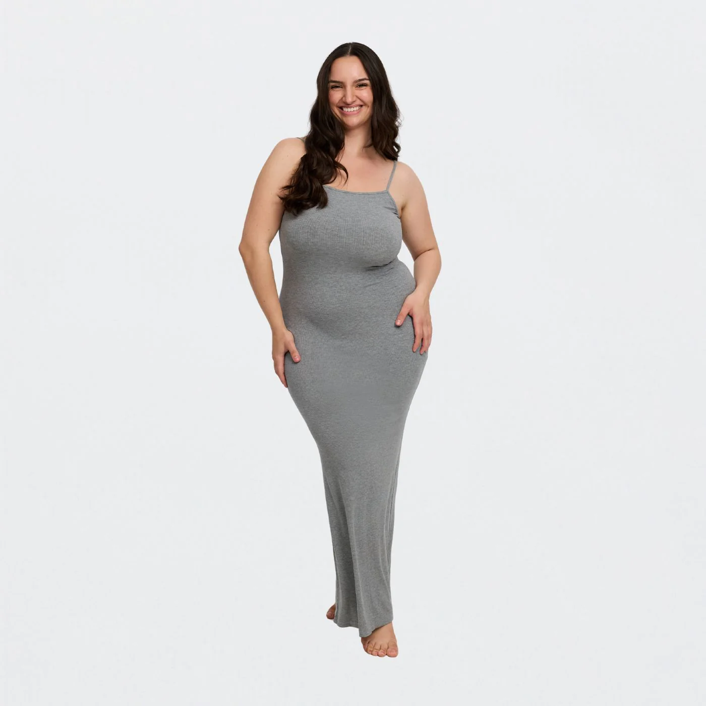 Ribbed Cami Maxikleid - Image 15