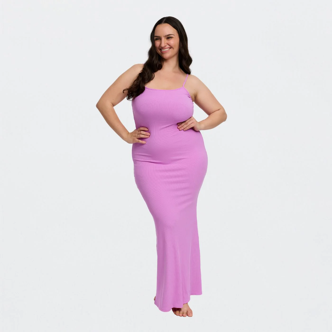 Ribbed Cami Maxikleid - Image 21
