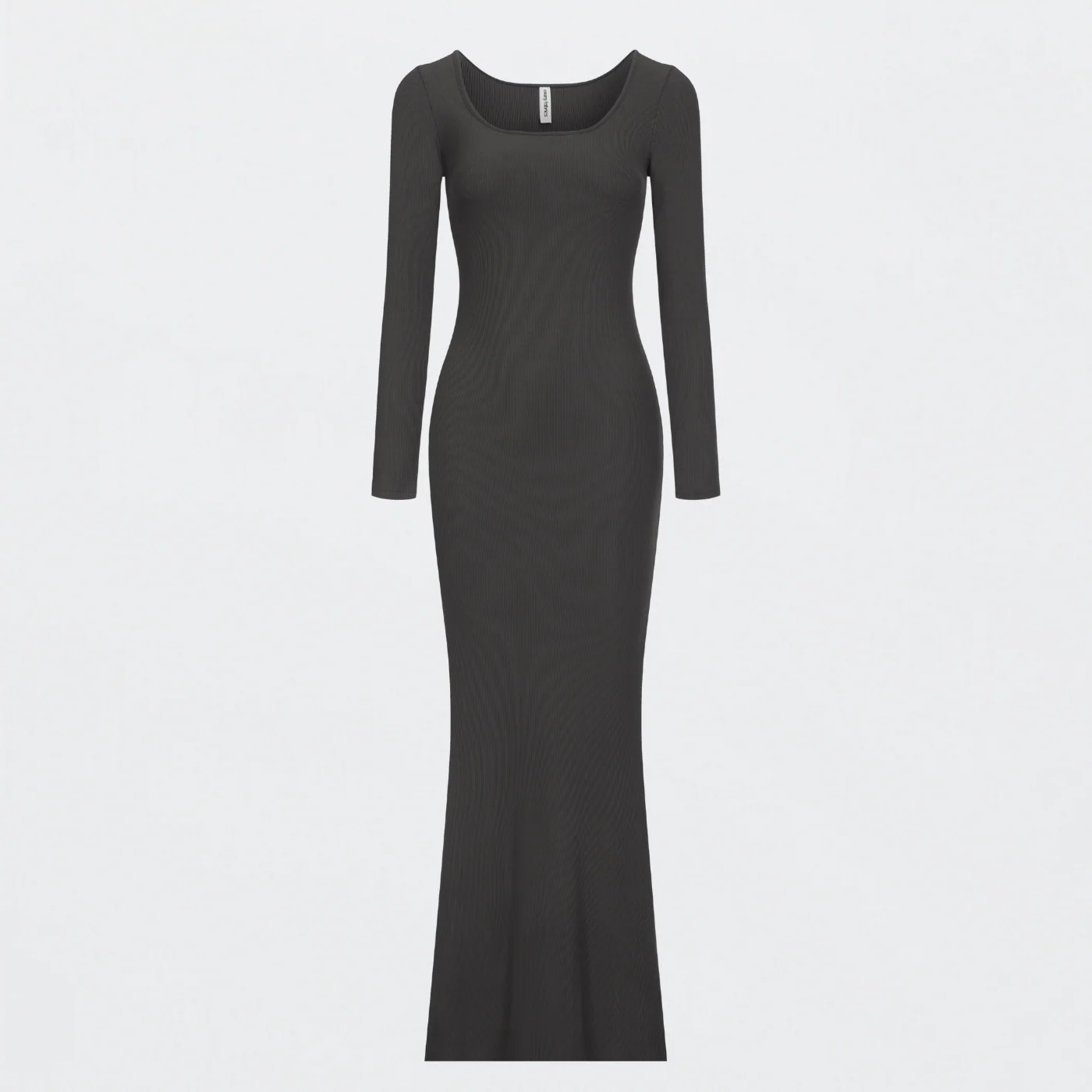 Ribbed Long Sleeve Maxikleid - Image 6