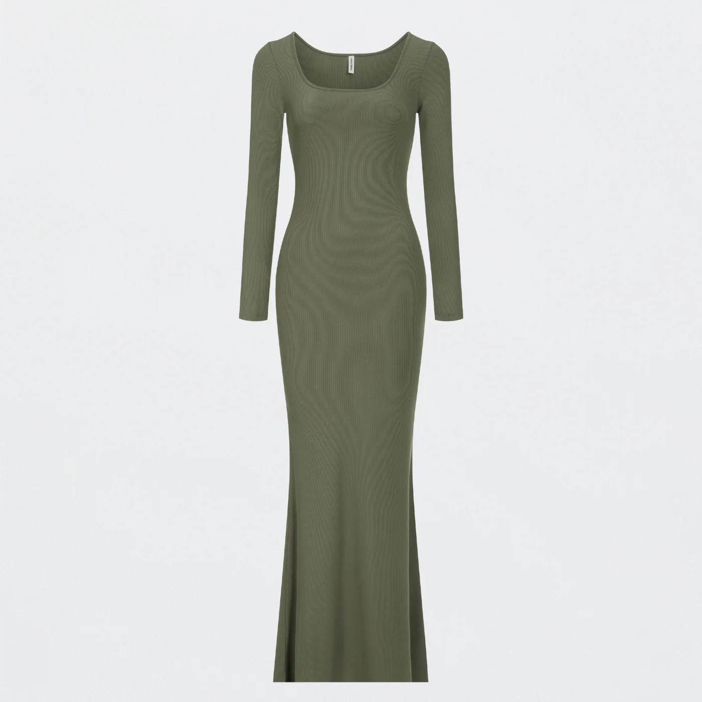Ribbed Long Sleeve Maxikleid - Image 8