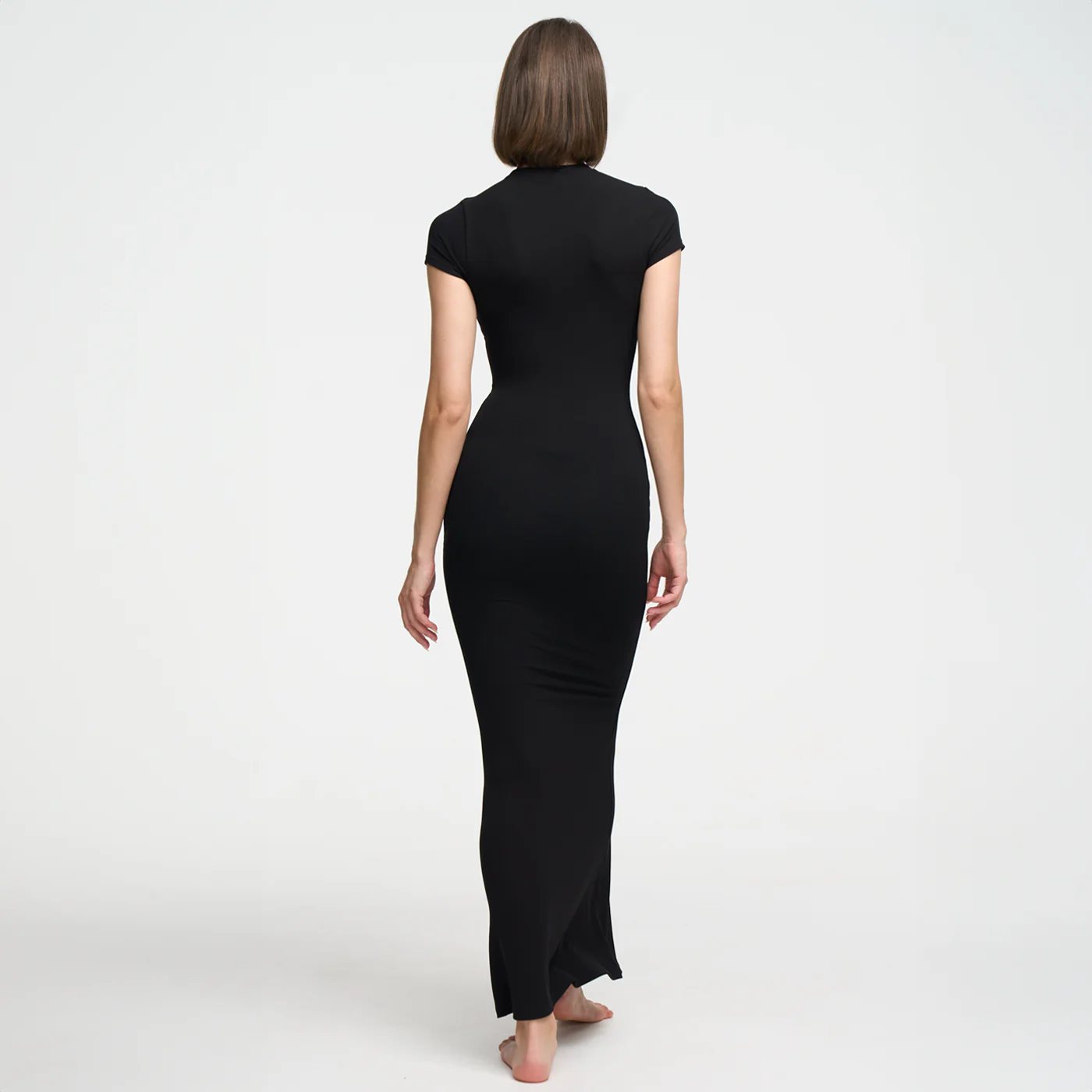Ribbed T-Shirt Maxikleid - Image 7