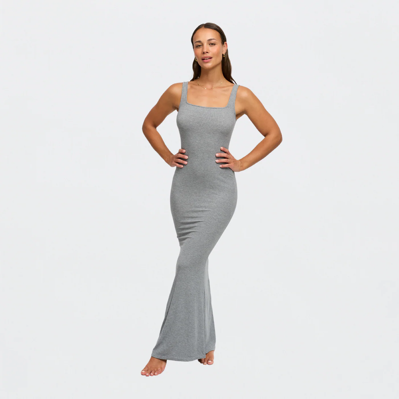 Ribbed Tank Top Maxikleid - Image 10