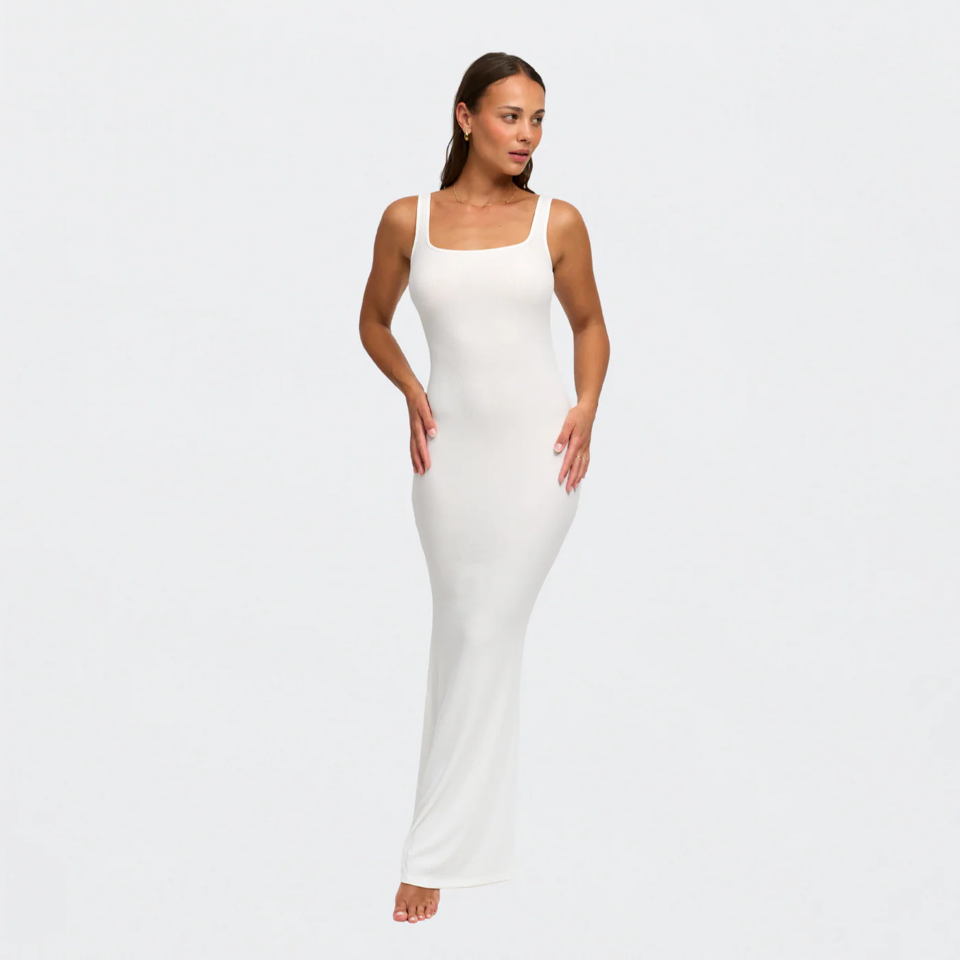 Ribbed Tank Top Maxikleid - Image 12