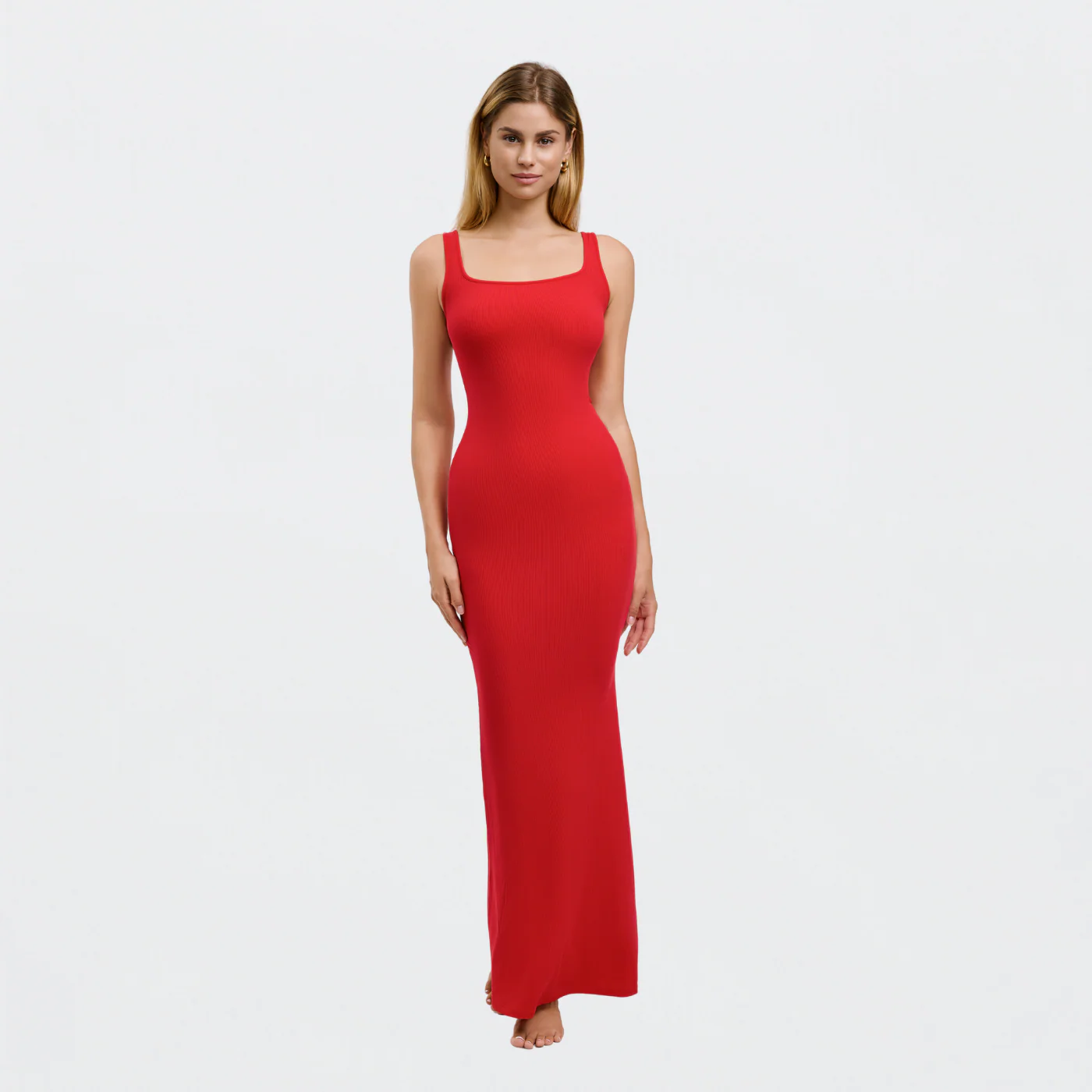 Ribbed Tank Top Maxikleid - Image 14