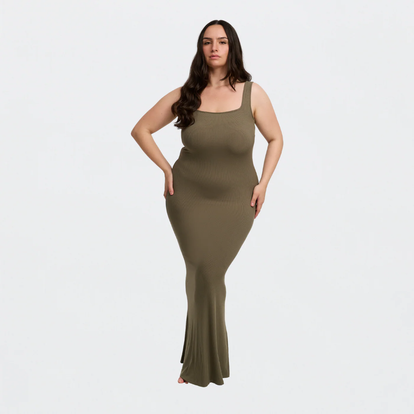 Ribbed Tank Top Maxikleid - Image 8