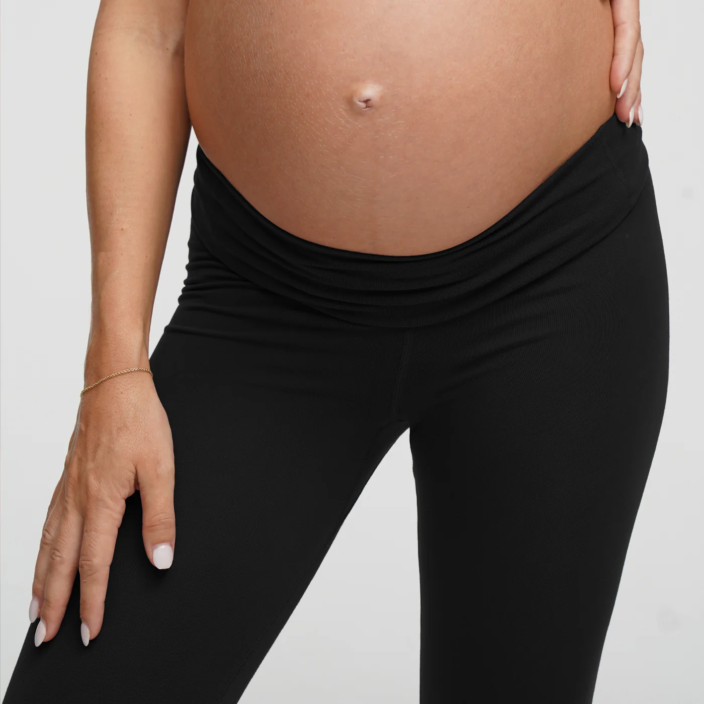 Seamless Umstandsleggings mit hohem Bund - Image 8
