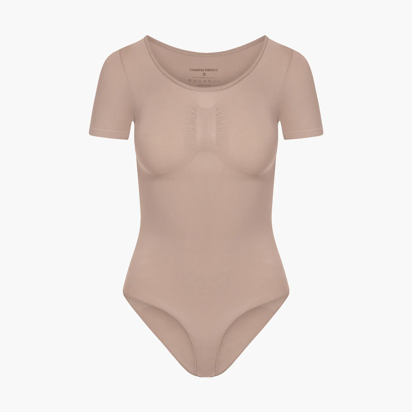 Bodysuit Sculpting Shapewear T-Shirt mit Slip - Image 9