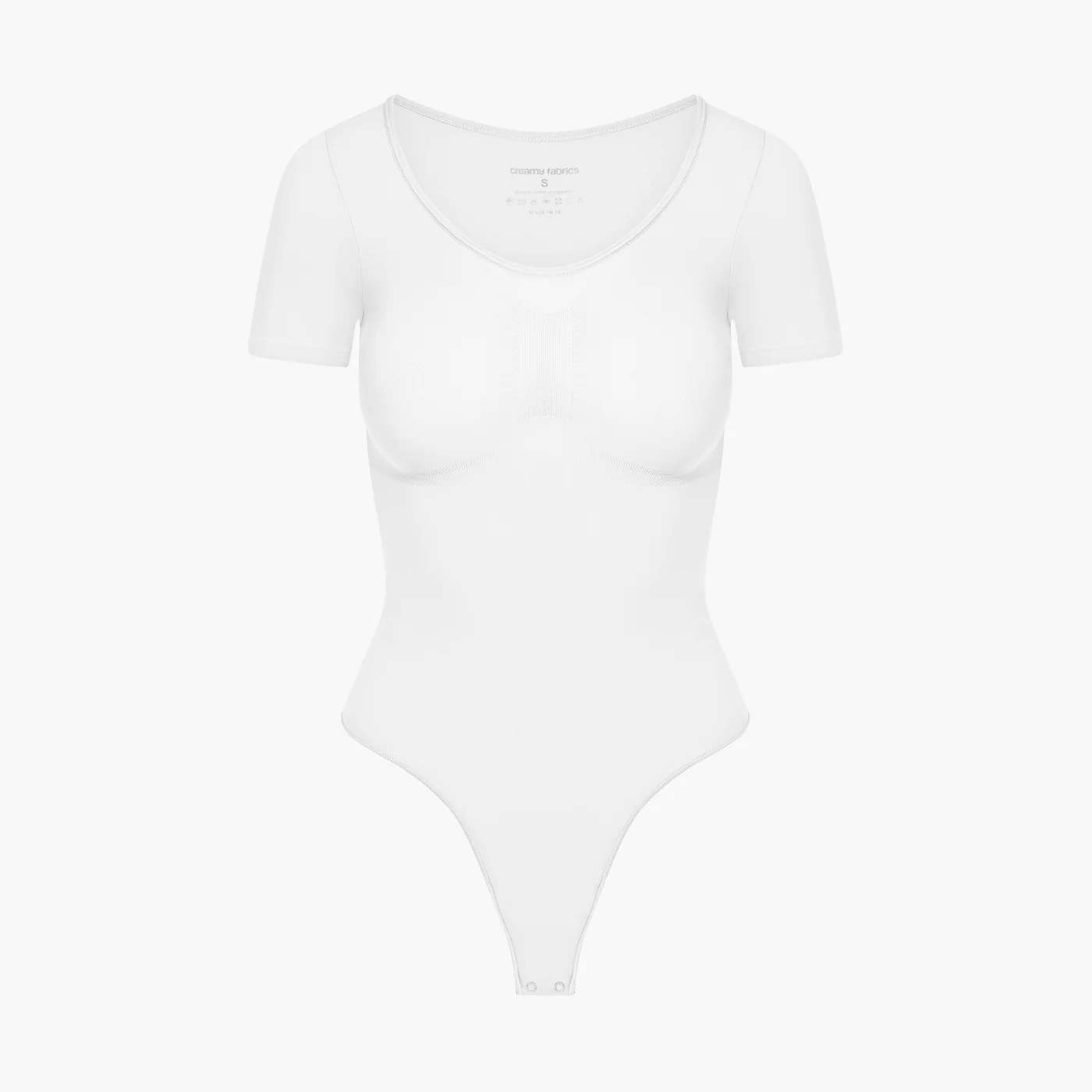 Bodysuit Sculpting Shapewear T-Shirt mit String - Image 11