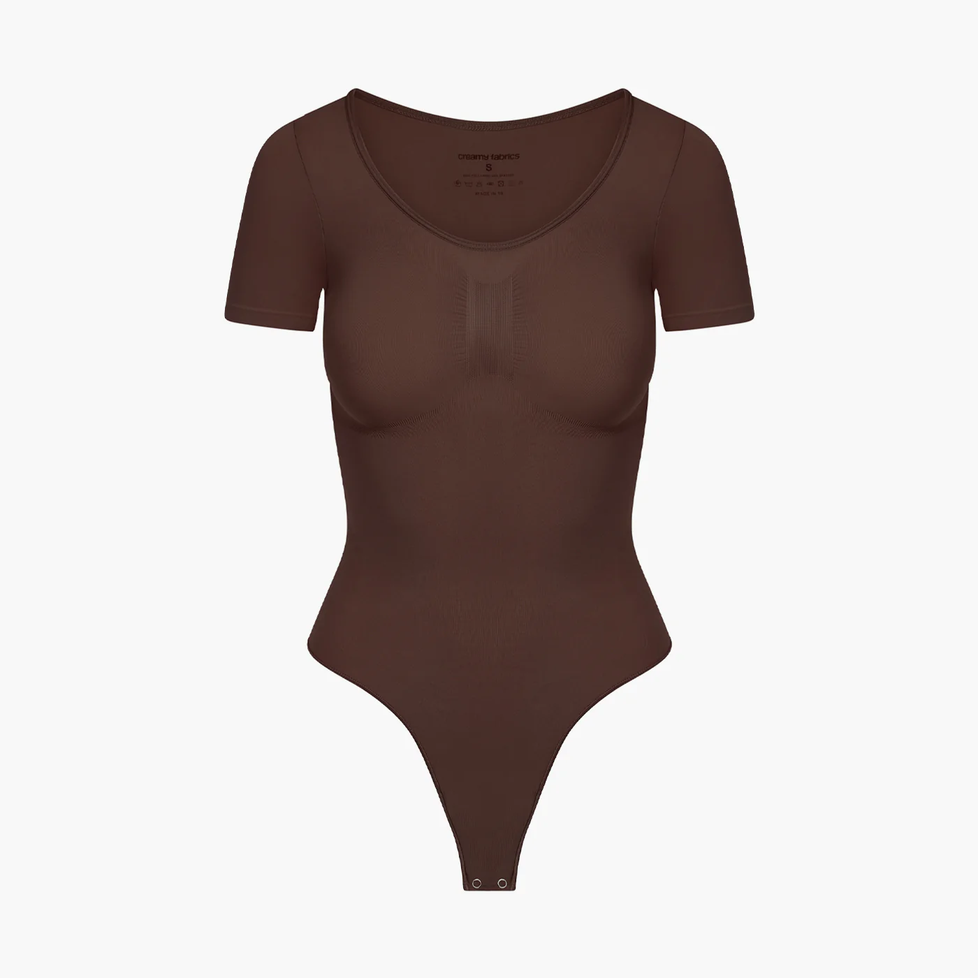 Bodysuit Sculpting Shapewear T-Shirt mit String - Image 13