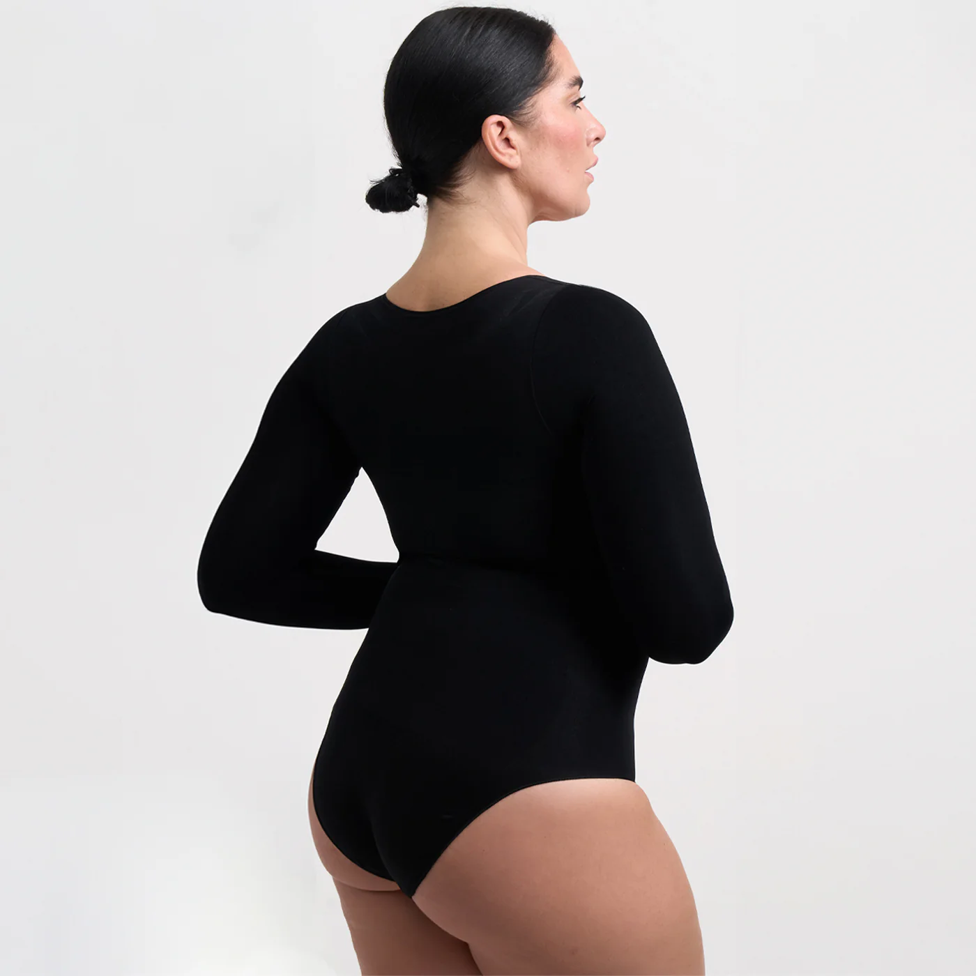 Bodysuit Sculpting Shapewear Longsleeve mit Slip - Medium Shape - Image 6