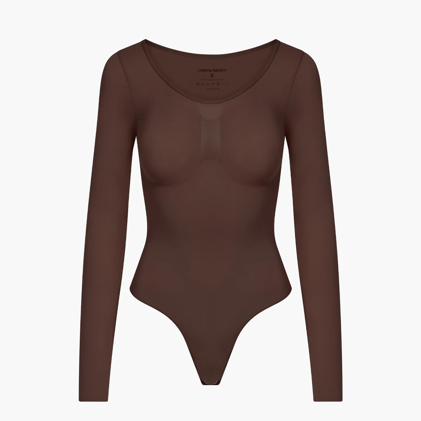 Bodysuit Sculpting Shapewear Longsleeve mit String - Image 13