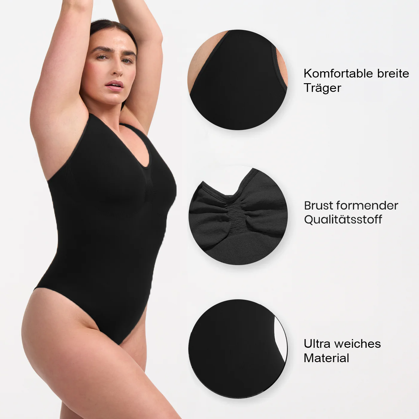 Tank Bodysuit Sculpting Shapewear mit Slip - Image 6