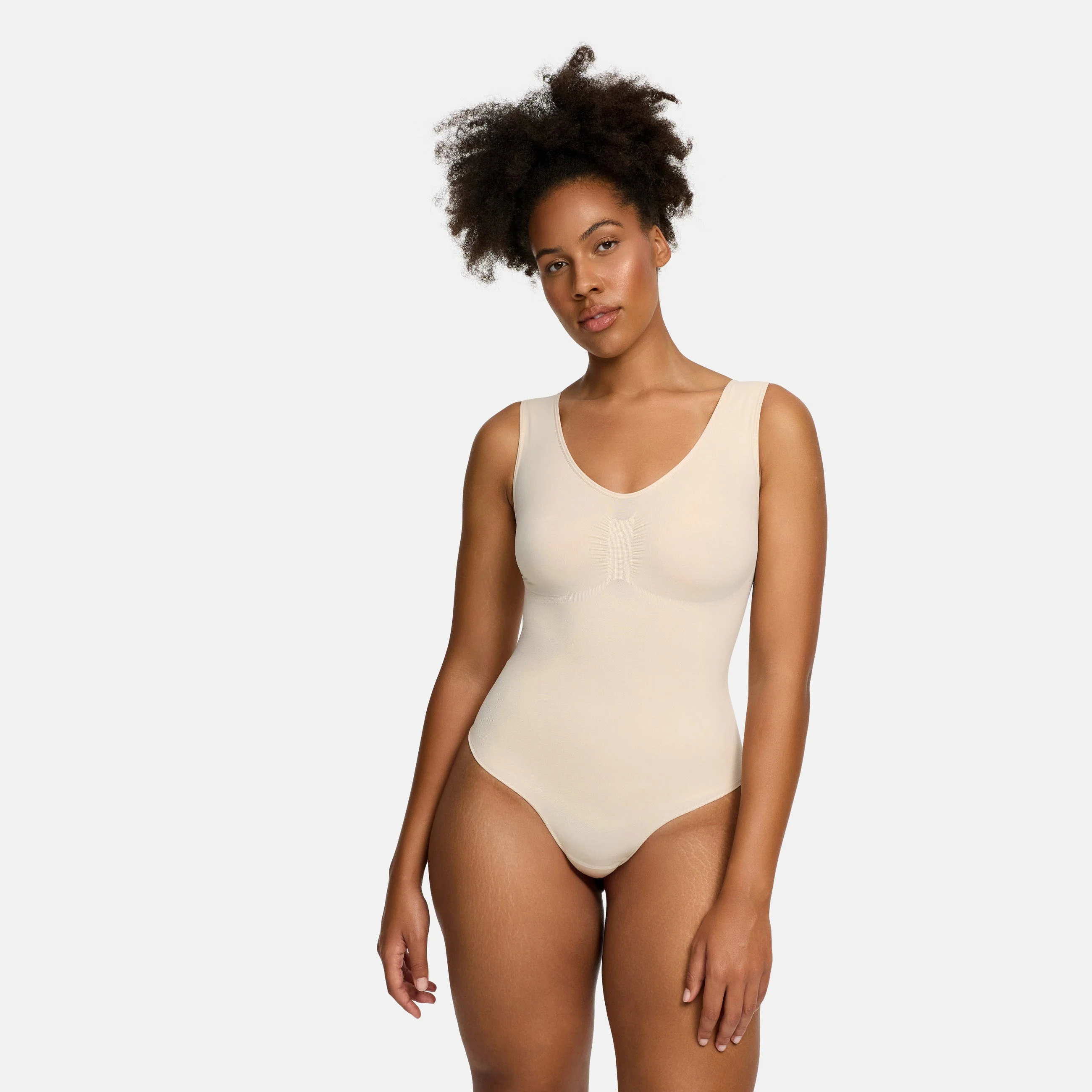 Tank Bodysuit Sculpting Shapewear mit Slip - Image 11