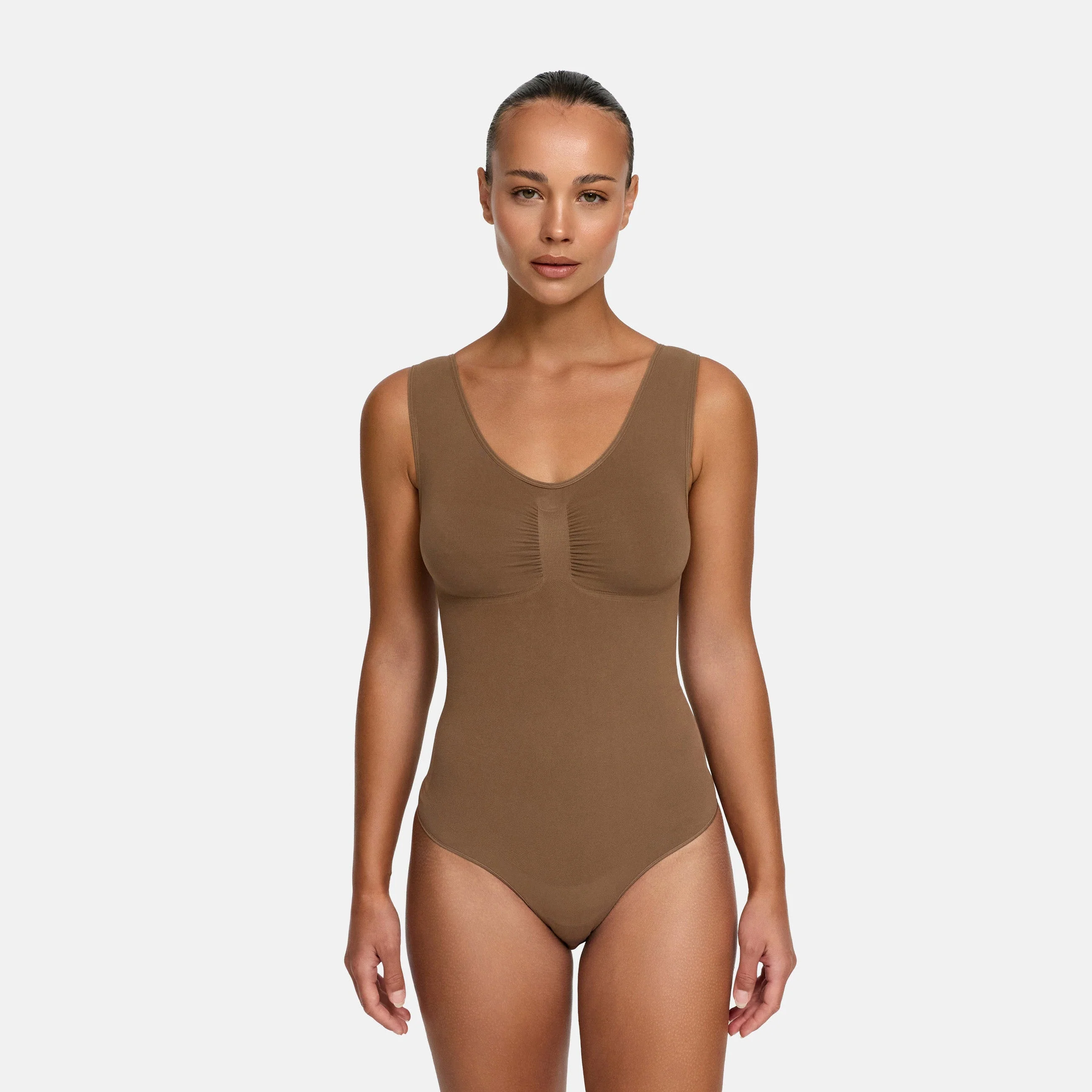 Tank Bodysuit Sculpting Shapewear mit Slip - Image 13
