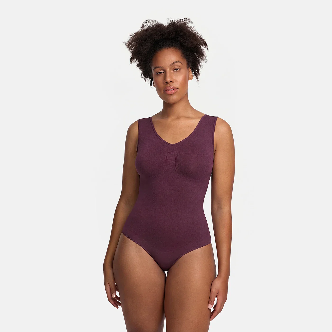 Tank Bodysuit Sculpting Shapewear mit Slip - Image 20