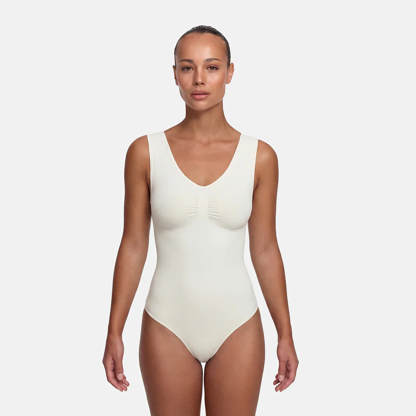 Tank Bodysuit Sculpting Shapewear mit Slip - Image 26
