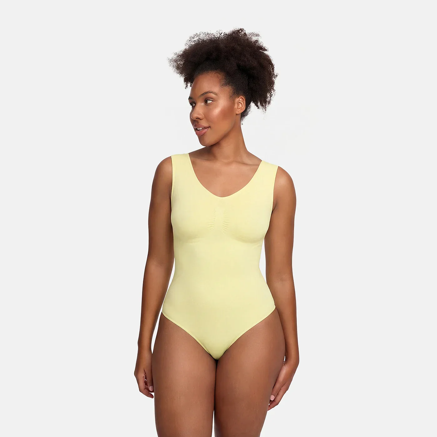 Tank Bodysuit Sculpting Shapewear mit Slip - Image 31