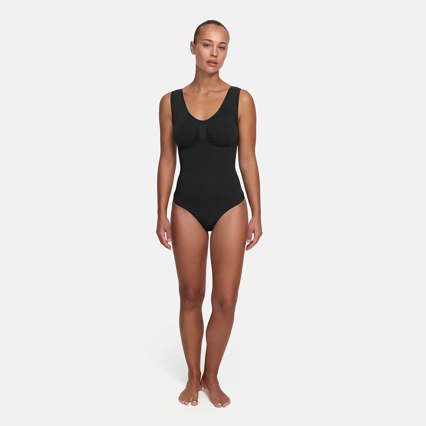 Tank Bodysuit Sculpting Shapewear mit Slip - Image 4