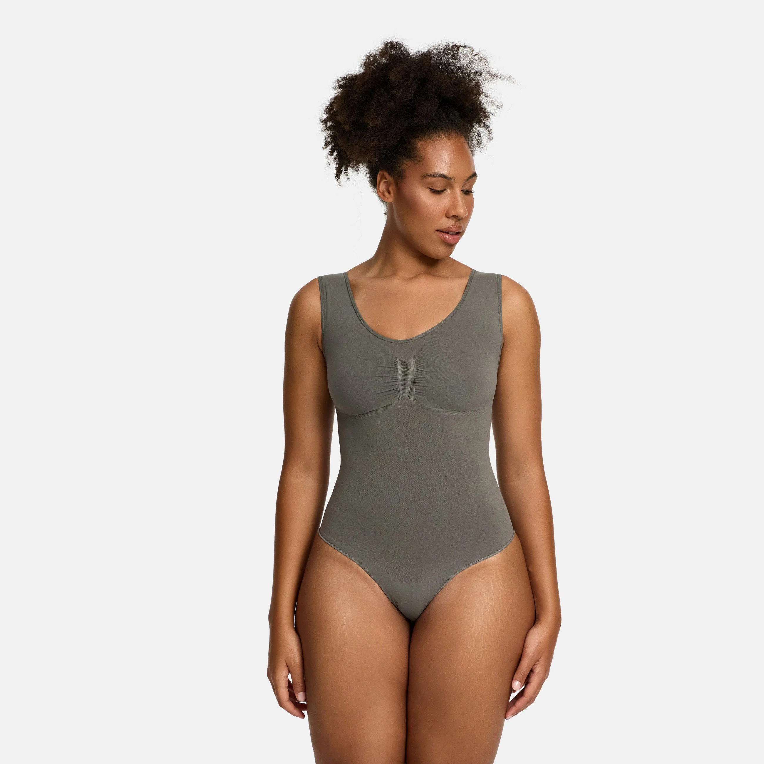 Tank Bodysuit Sculpting Shapewear mit String - Image 22