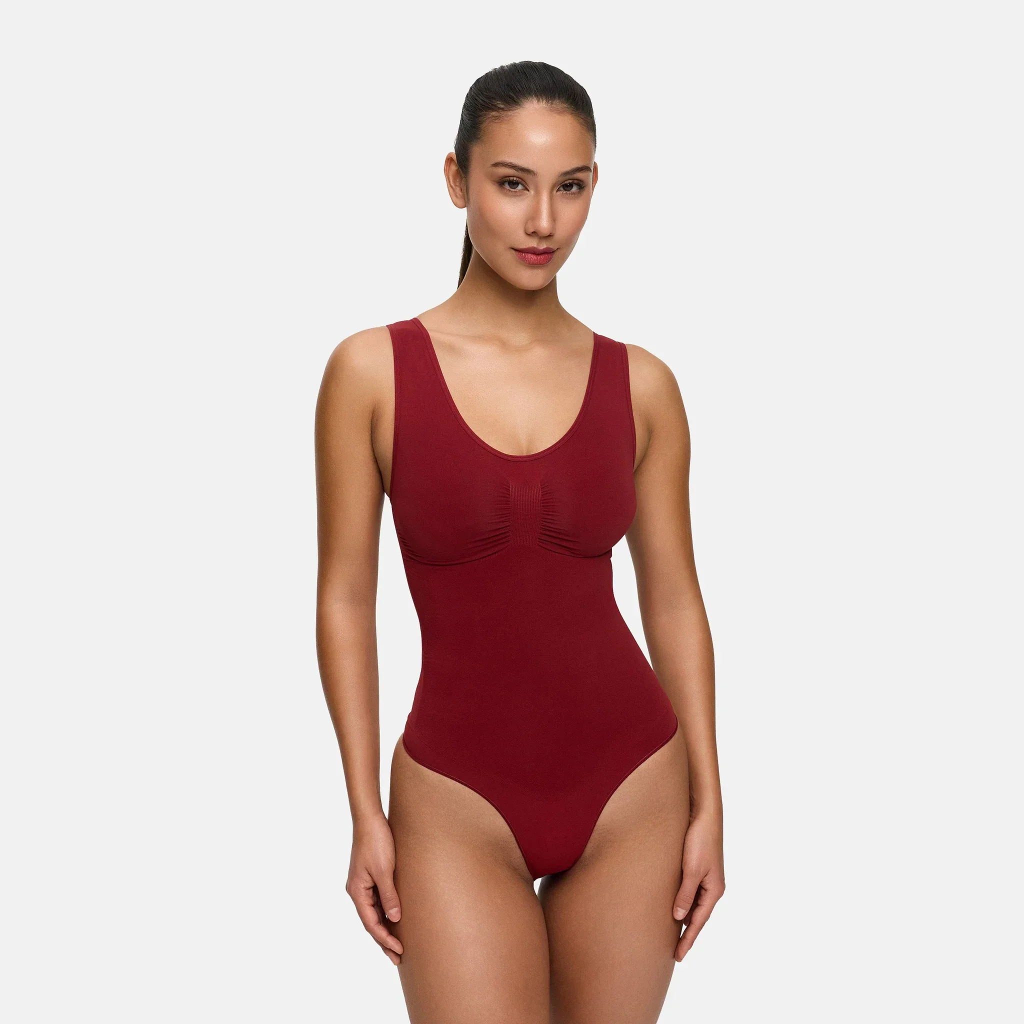 Tank Bodysuit Sculpting Shapewear mit String - Image 25