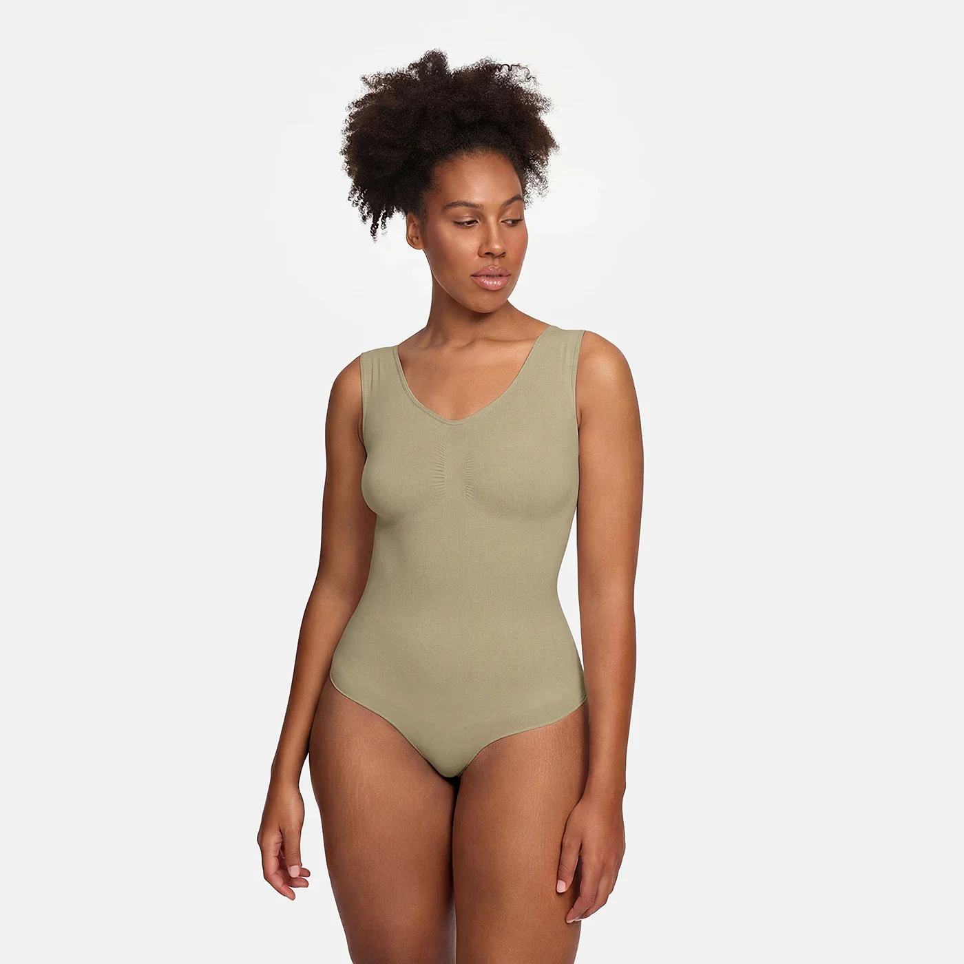 Tank Bodysuit Sculpting Shapewear mit String - Image 29
