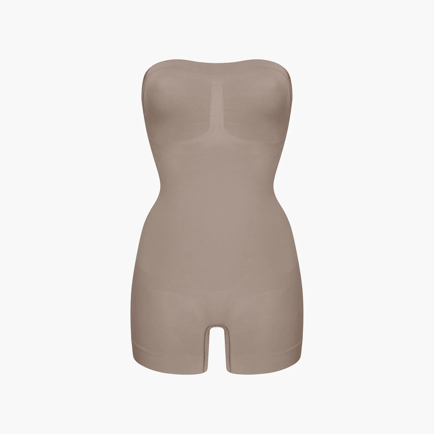 Trägerloser Bodysuit Sculpting Shapewear mit Shorts - Image 17