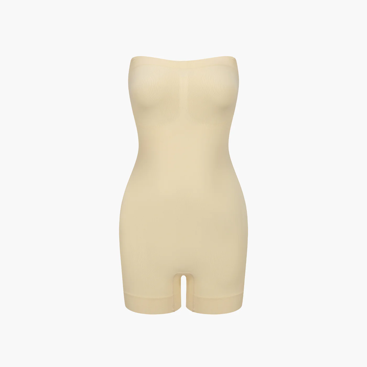 Trägerloser Bodysuit Sculpting Shapewear mit Shorts - Image 6